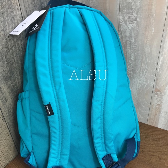 Converse Go Backpack Turquoise AUTHENTIC - Picture 2 of 8